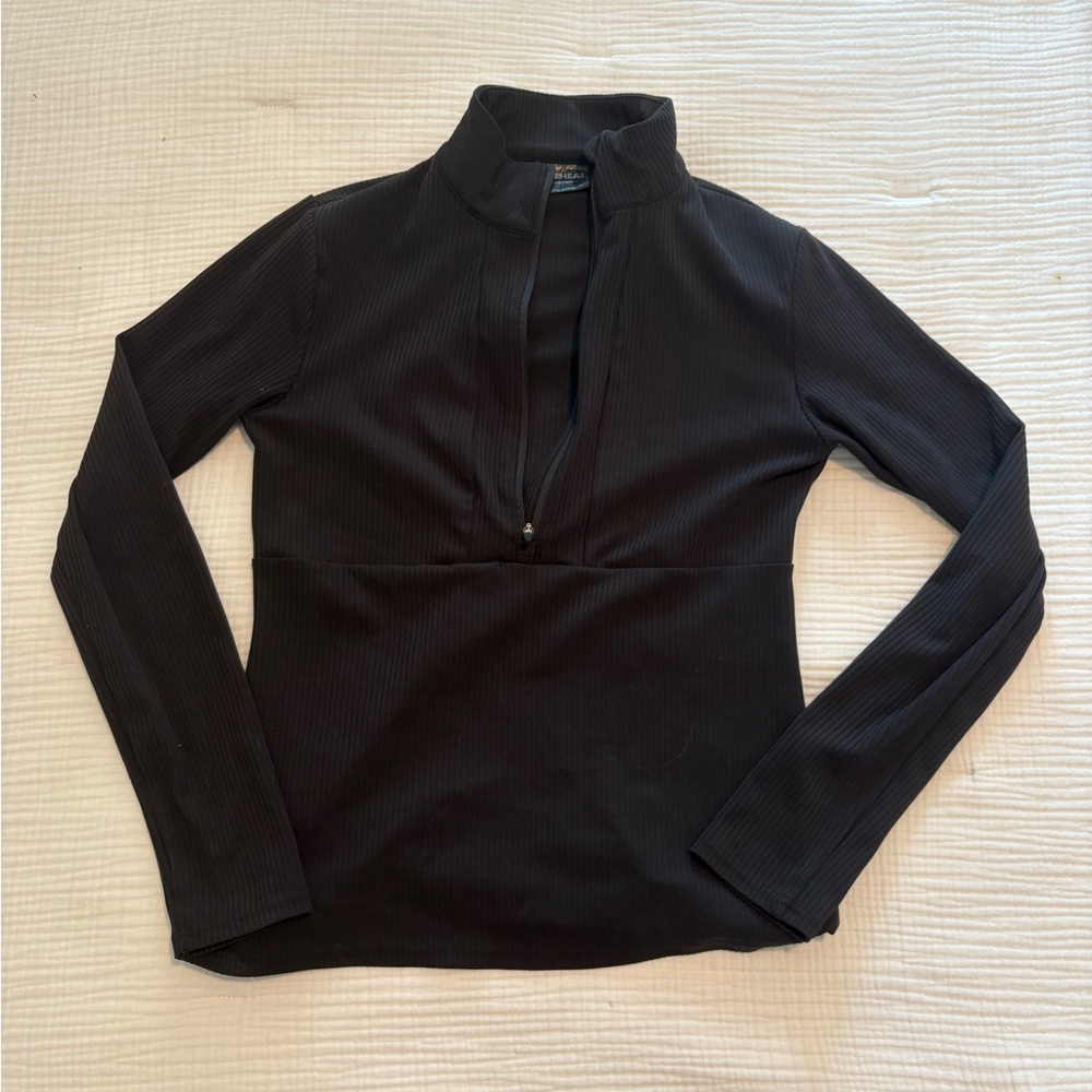 Women’s athletic half zip up jacket